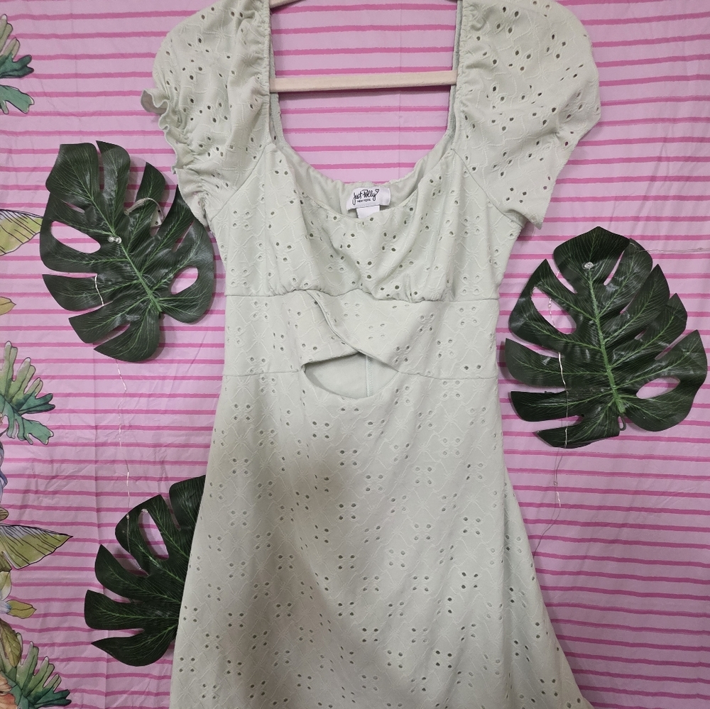 Green dress